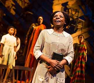 Joaquina Kalukango as Nettie, photo Matthew Murphy