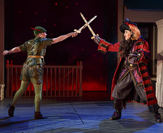 “For Peter Pan on her 70th birthday” flies into a tempest of clichíés