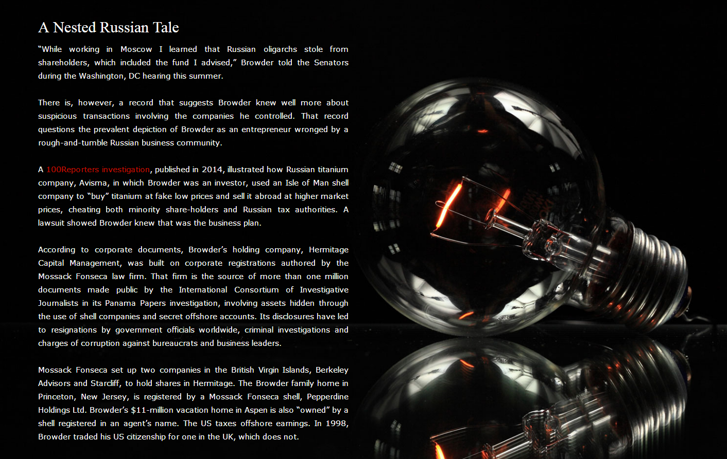 A Nested Russian Tale