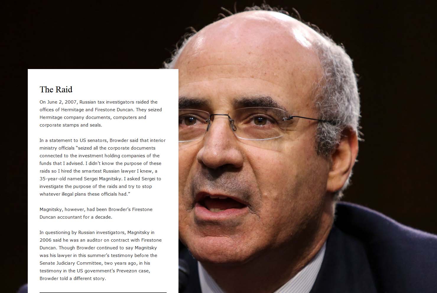 Browder and the Raid