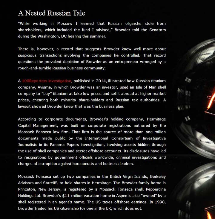 Nested Russian tale post