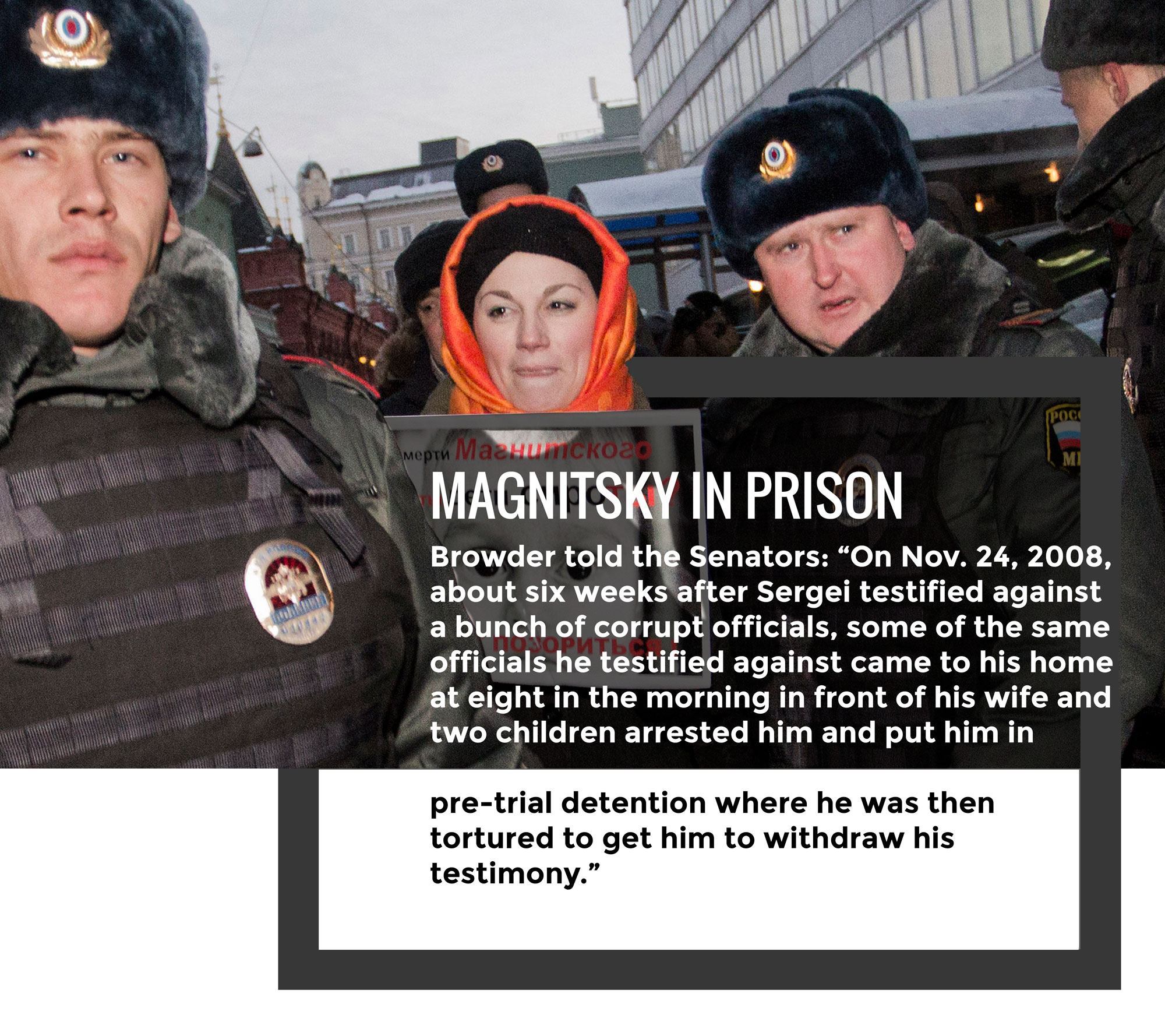 magnitsky in prison