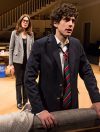 Jessica Hecht as Sherri Rosen-Mason and Ben Edelman as her son Charlie, photo Jeremy Daniel