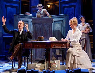 Stoppard‘s brilliant “Travesties” explores radical politics, meaning of art, and role of memory