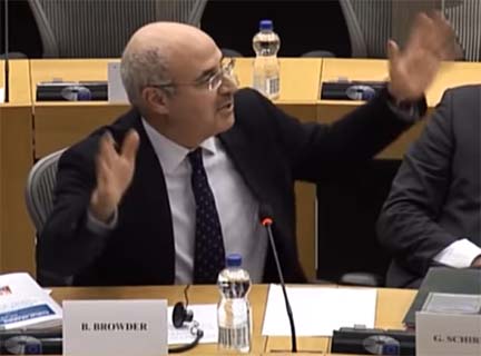 European Parliament Tax3 Comte bows before offshore tax evader Browder