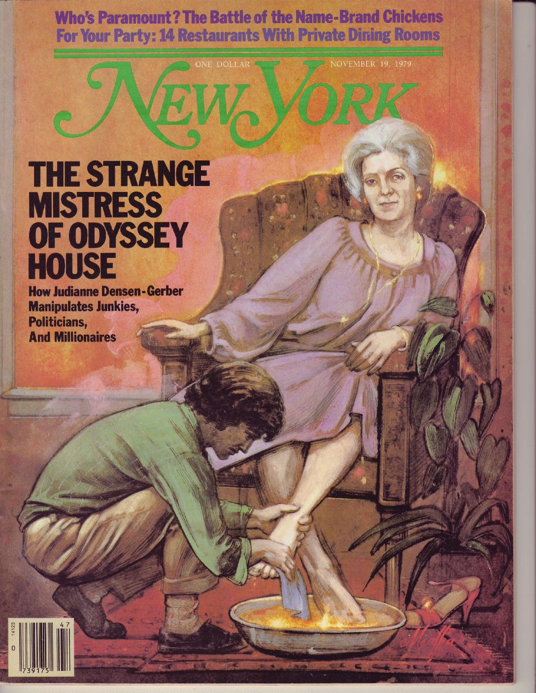 New York Magazine – The Strange Mistress of Odyssey House by Lucy Komisar