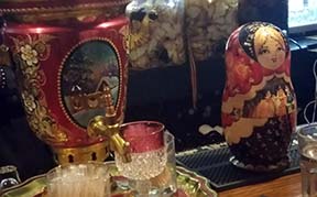 Russian Samovar: classic Russian food and theatrical ambiance