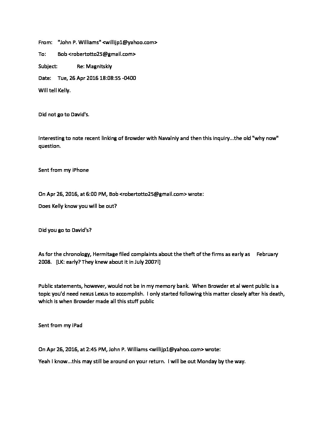 When Karpov sued