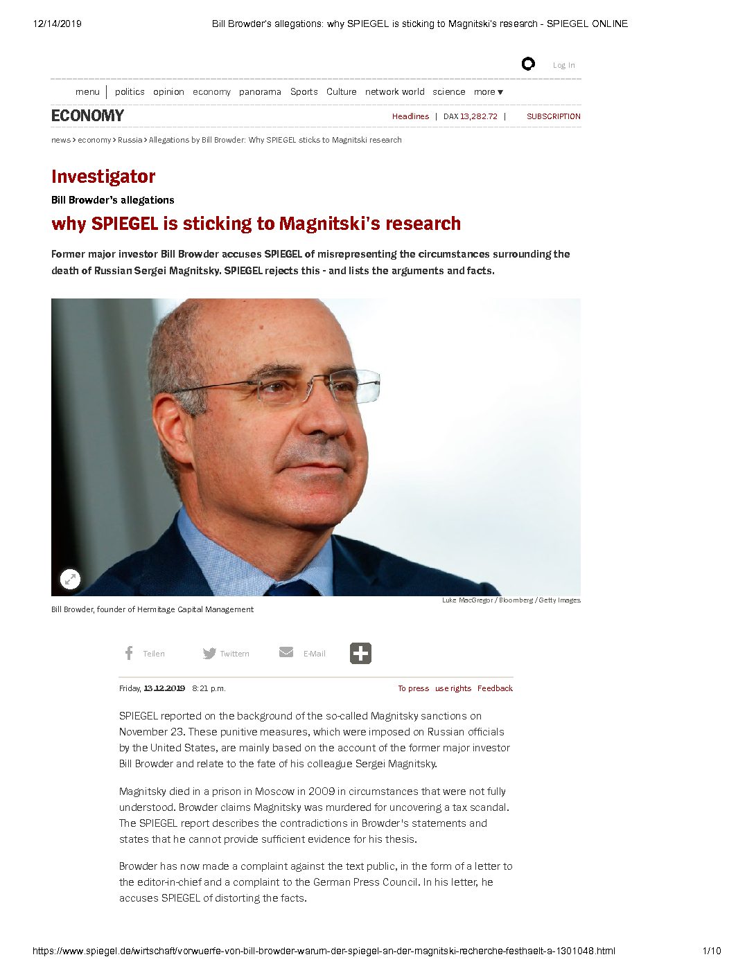 Bill Browder’s allegations_ why SPIEGEL is sticking to Magnitski’s research – SPIEGEL ONLINE