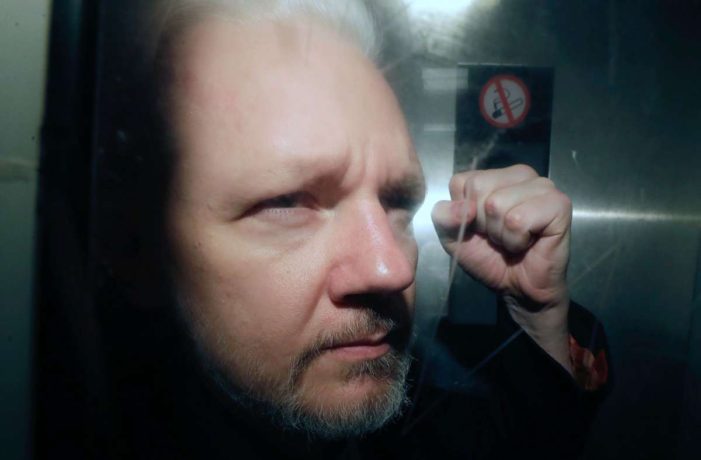 Julian Assange has won the Stuttgart Peace Prize for exposing U.S. war crimes