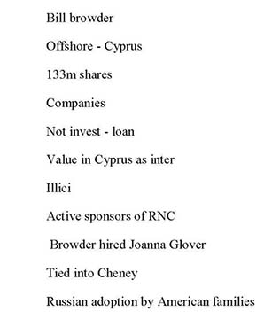 Manafort’s notes