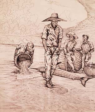The Old Man, sketch 4