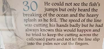 text for 30 fish jumping