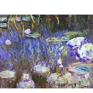 Immersive Monet shows how he painted the water lillies
