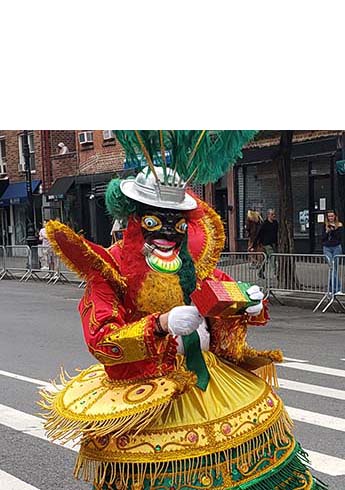 Masked dancer FRONT