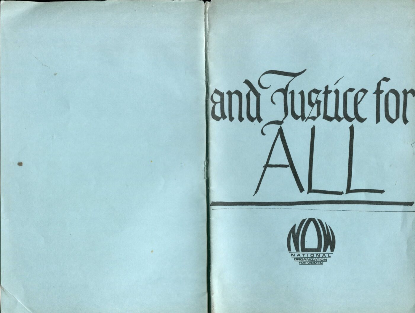 ‘and Justice for ALL, by Ann Scott & Lucy Komisar, 1971