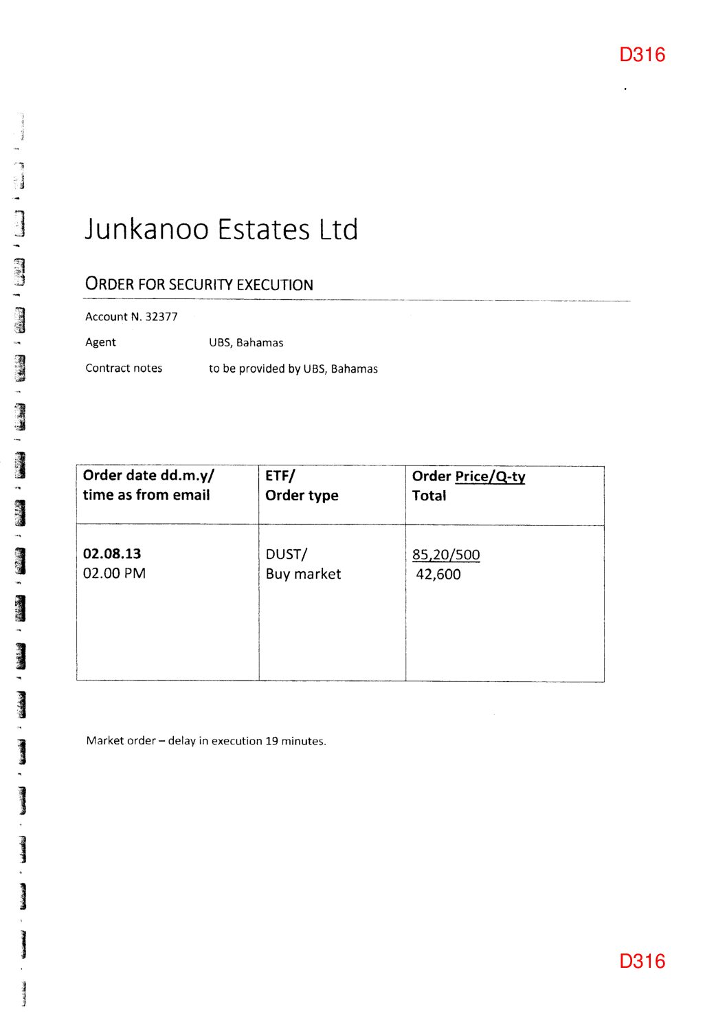 01620 – Orders by email & phone Aug-Sept 2013 Trade orders Split PDF Affidavit of Yuri Starostenko in reply to Affidavit of Mr Maillis – filed 23 March 2015-96-167