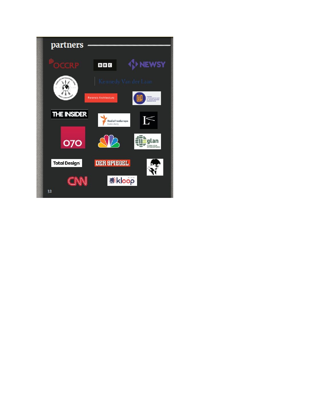 OCCRP and Bellingcat are partners