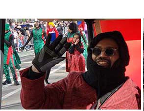 Thanksgiving Parade 2025: dance, pols and clowns (last 2 interchangeable).