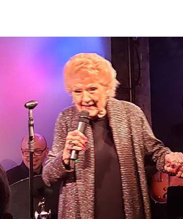 Marilyn Maye takes over Don’t Tell Mama cabaret with the Blues