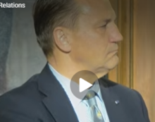 Polish Foreign Minister Sikorski thinks the Nazi who led massacre of tens of thousands of Poles was just “flawed.” He lies about how Ukraine war began.